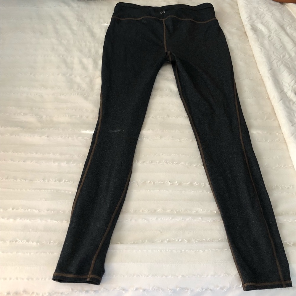 Heather Grey Long GapFit Skinny Workout Leggings